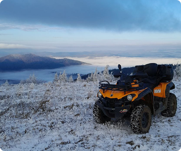 Квадроцикли взимку